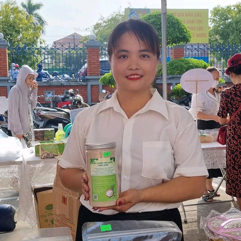 BỘT CHUỐI TIÊU XANH NGUYÊN CHẤT có giấy kiểm nghiệm chất lượng. 6