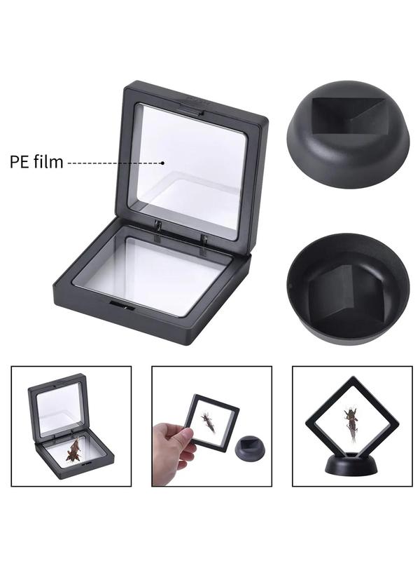 Pe Film Jewelry Storage Box, Transparent  Jewelry Display Box, Jewelry Storage Rack for Ring Necklace Bracelet Earring, Transparent Container Box, Jewelry Accessories 3