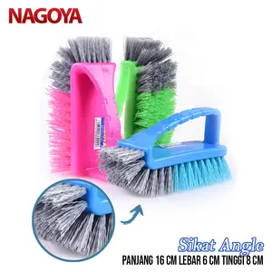 Ikoca Sikat WC Sudut Sikat Toilet Sikat Lantai Sikat Plastik Sikat Angle 909 Nagoya