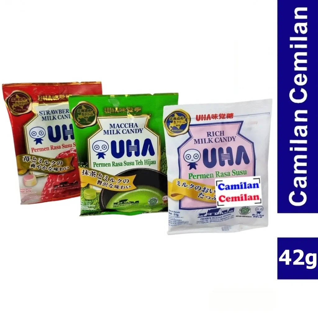 UHA Milk Candy Permen Susu Jepang 42 gram