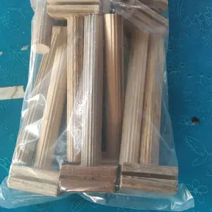 Tangkringan Samping Jati Serut Kayu Jati untuk Sangkar Burung - Harga untuk 2 Biji