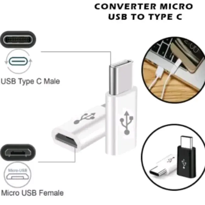 CONVERTER MICRO USB TO TIPE C