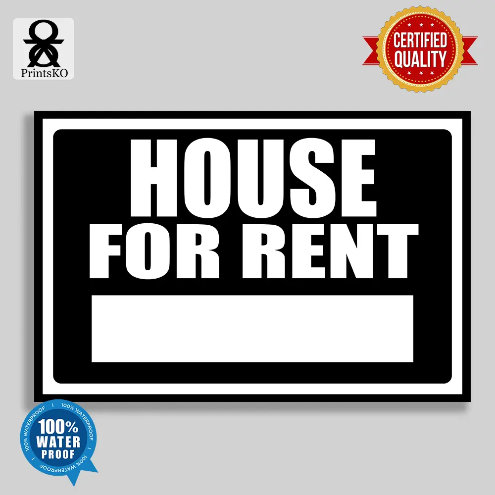 Tarpaulin / Tarp with Signage - For Rent Design - TikTok Shop Philippines