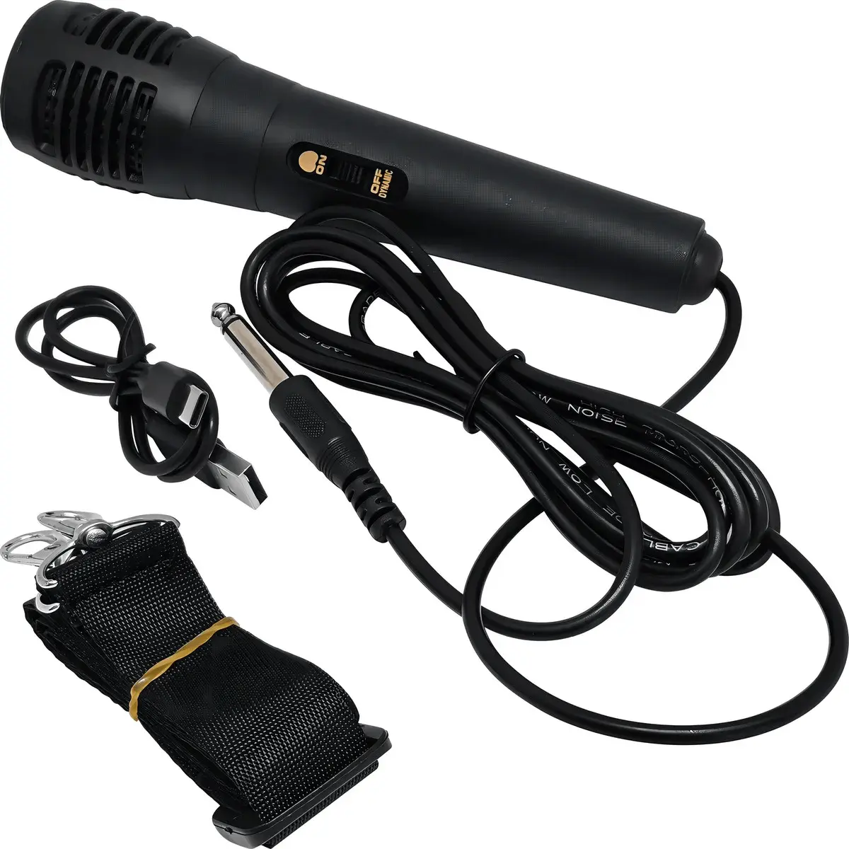 Caixa de Som Bluetooth e Usb com Microfone e Controle Preta - imagem 6