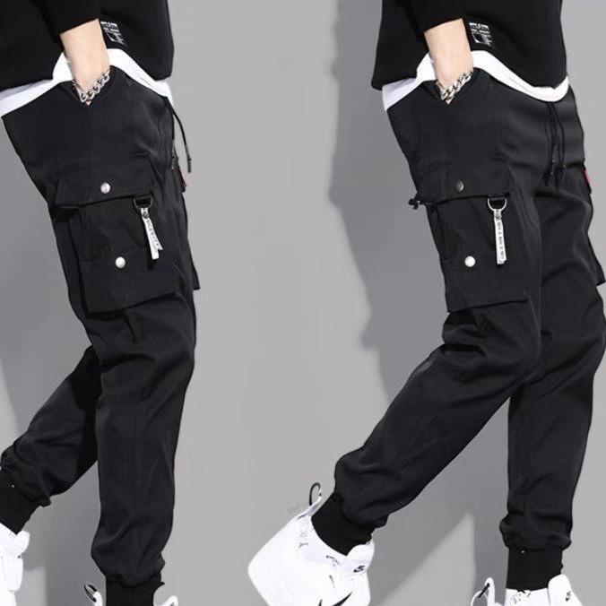 Quần Jogger Nam Ống Bó Lưng Thun Túi Hộp - Chất kaki phong cách thời trang Q7 Menswear Pants
