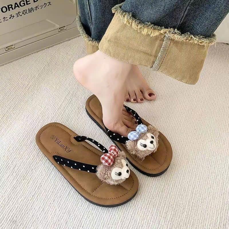 Dép Xỏ Ngón Nữ Đế Phẳng Đi Biển Dáng Đẹp-Dép Kẹp Nữ Mùa Hè Thoáng Khí 36-41 ChikyChiky.Store 4