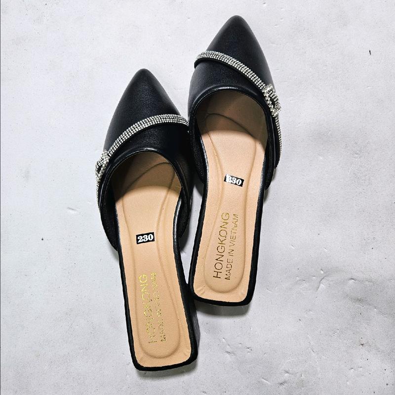 sục 3 phân xoàn khóa nhỏ da shop Myle77 GiàY DéP Nữ sandal thoitrang