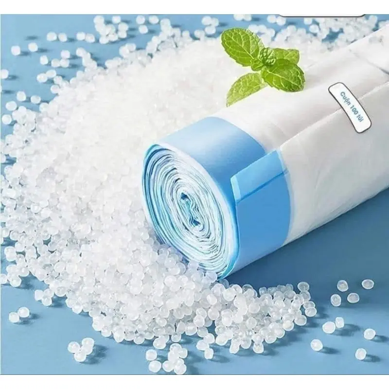 COMBO 3 Túi (300 túi) cuộn 100 TÚI ĐỰNG RÁC CÓ DÂY RÚT, TIỆN LỢI CHỐNG RÒ RỈ NƯỚC, KHÔNG SỢ BẨN TAY Kitchen 3