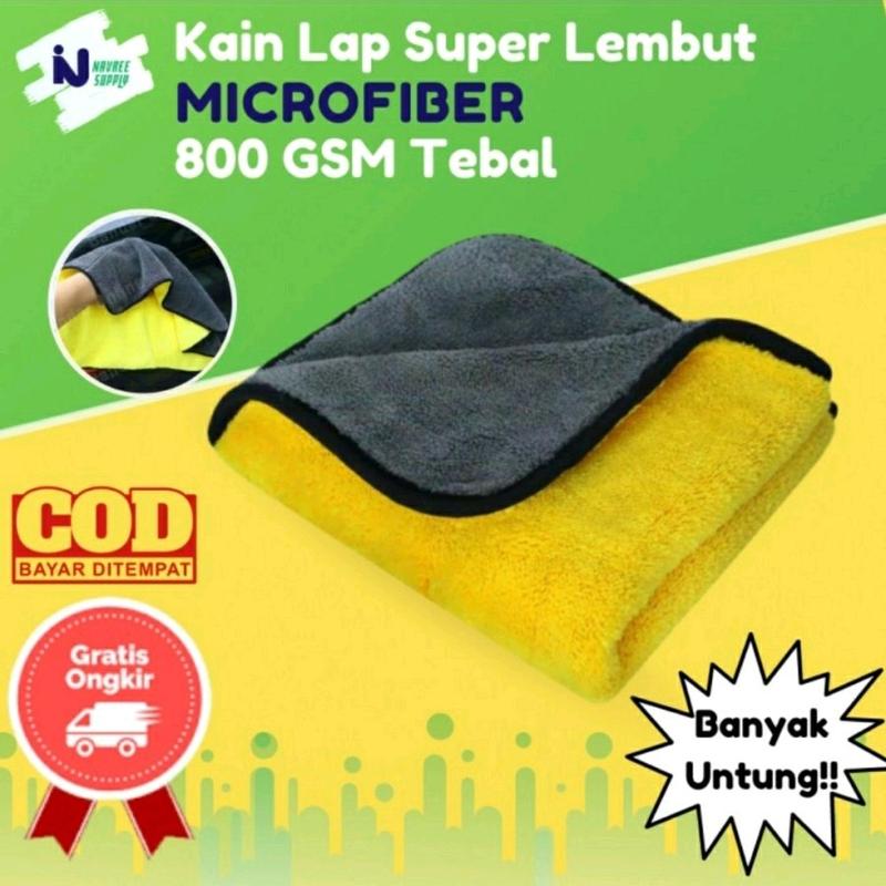 Kain Lap Microfiber Serbaguna - Kain Lap Mobil & Motor - Kain Lap Serbaguna Universal 4