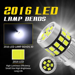 LAMPU LED T10 2016 30SMD 2,2W 12-60V SEIN SENJA MOBIL MOTOR TRUK 30 SMD