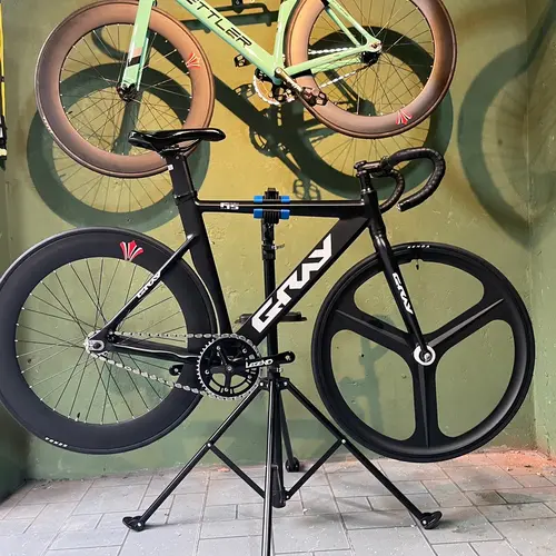 Xe đạp Fixed Gear Gray F15- Khung Nhôm Legend 46t Đùi Đĩa Hàng Chính Hãng