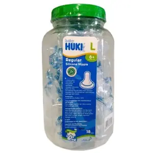 HUKI Dot Nipple Silicone Gepeng / Bulat SATUAN