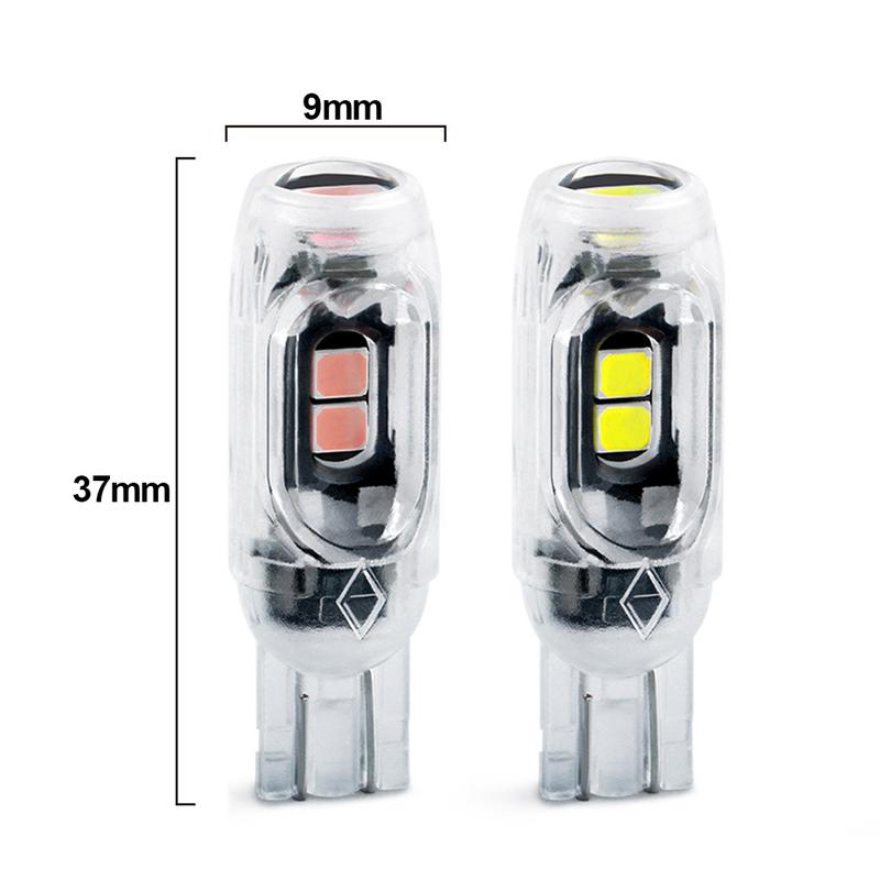Product Introduction of EF 1Pc T10 Motorcycle Car Turn Light LED Canbus 5SMD Beacon Gap Light Day Driving Reading License Plate Light  #450930 1