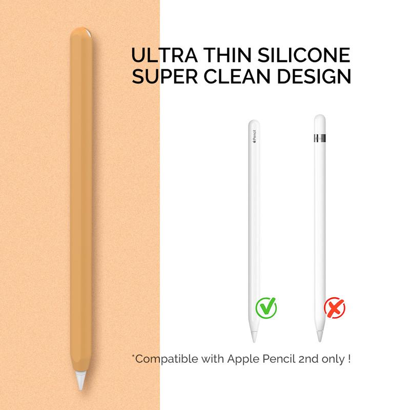 Product Introduction of Ốp Bút Silicon, Thích Hợp Cho Bút Apple Pro & Thế Hệ 2, Ốp Bút Nhẹ Bút Apple Pencil, Vỏ Bút Phụ Kiện 5
