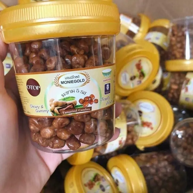Kẹo me sỏi Thái Lan hộp 130g Ăn Vặt cực ngon 4