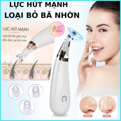 Máy hút mụn cầm tay cao cấp, lột mụn cám bã nhờn, máy hút mụn đầu đen làm sạch lỗ chân lông, an toàn cho da mặt - Skincare