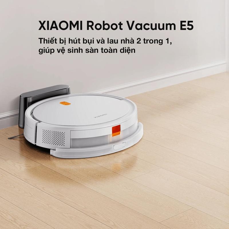 Product Introduction of [DEAL SỐC] Robot hút bụi lau nhà Xiaomi Vacuum E5" - Ba cấp độ hút - Lực hút 2000Pa - Điều khiển giọng nói - BH 12 tháng Máy Hút Bụi Làm Sạch 14