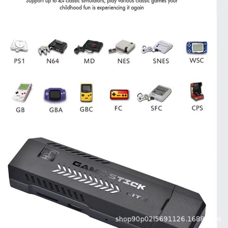 Product Introduction of [cod]Cross-Border Game Machine X2Pro Family 3D Game Machine 2.4G Wireless Retro HDMI TV PSP Game Machine 5