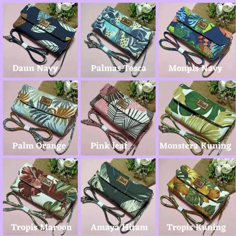 Dompet Disiplin Keuangan Plan Nabung 3in1 Panjang Tali Bisa Panjang Dan Pendek 12 Slot Kartu 6 Kantong Uang Dompet Menghemat 3