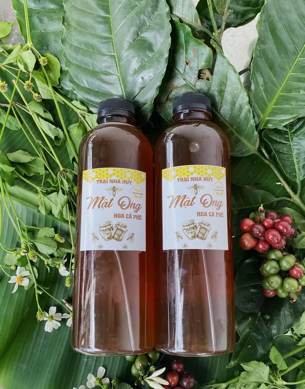 2L mật ong Cà phê Trại Nhà Huy 1