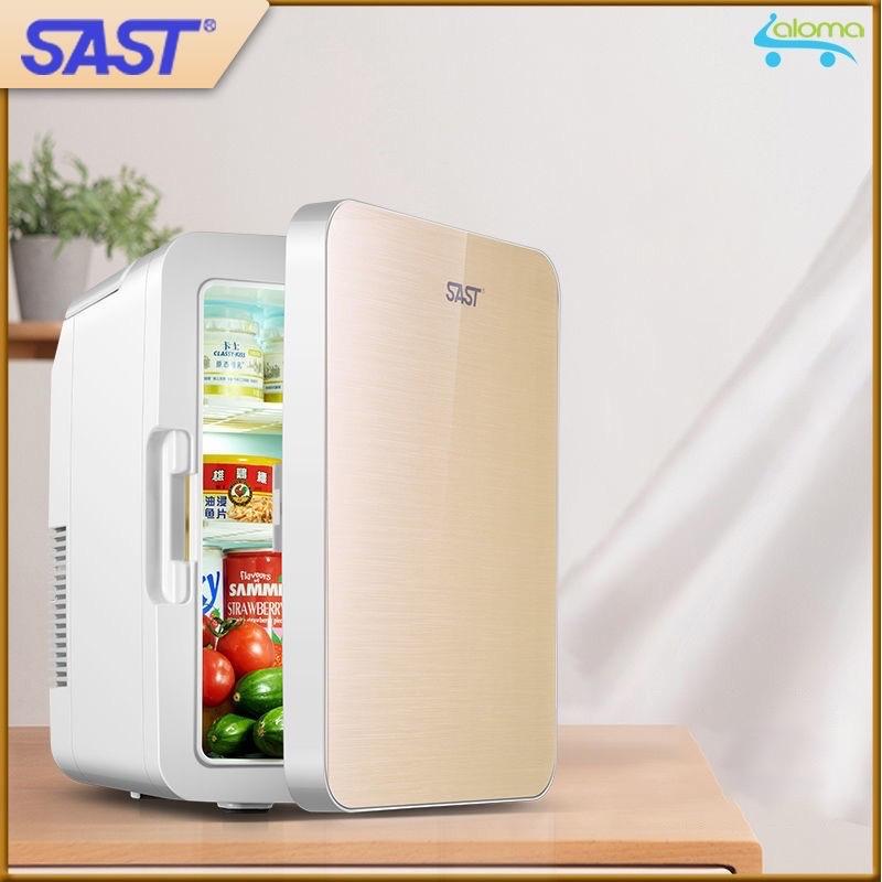 Tủ lạnh mini 12L SAST ST-12L Tủ hâm nóng làm lạnh Tủ đựng mỹ phẩm nhỏ gọn tiện lợi