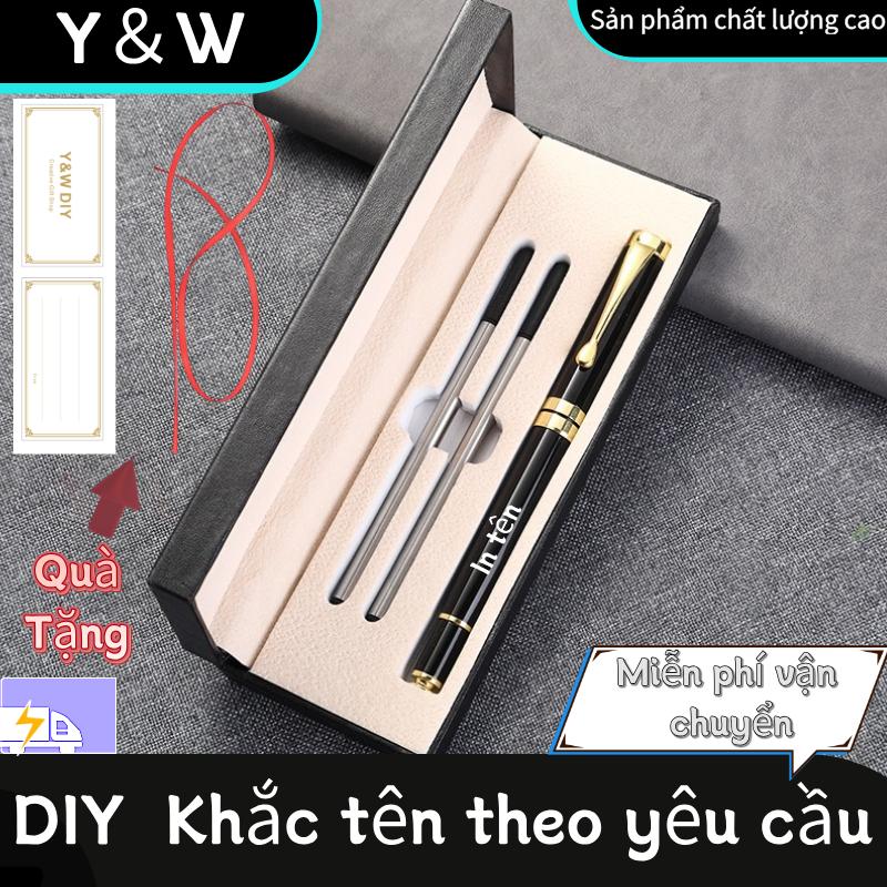 Bút bi cao cấp mẫu bán chạy có thể khắc tên theo yêu cầu (tặng kèm hộp quà, 2 ruột bút, dây đỏ và thiệp chúc mừng). Rất được khuyến nghị, phù hợp làm quà tặng sinh nhật và quà tặng dịp lễ
