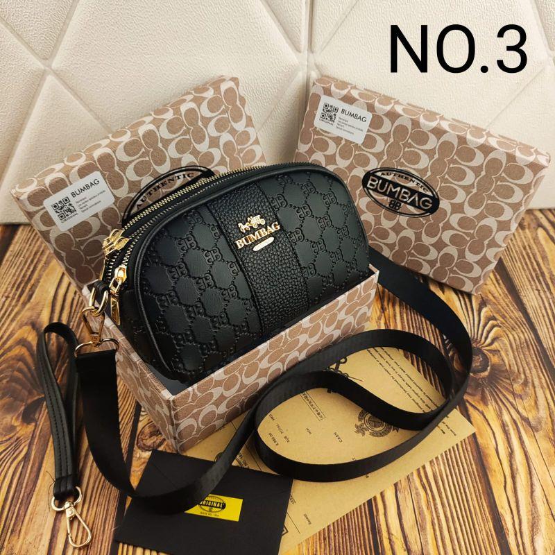BUMBAG - Tas Selempang Wanita Bapao FREEBOX Semi Premium | Tas Hp Wanita | Tas Selempang MIni - Tas selempang bapau ( FREEBOX ) wanita slingbag bahu crossbody bag hp resleting aesthetic makeup kulit polos kondangan wanita 191546 5