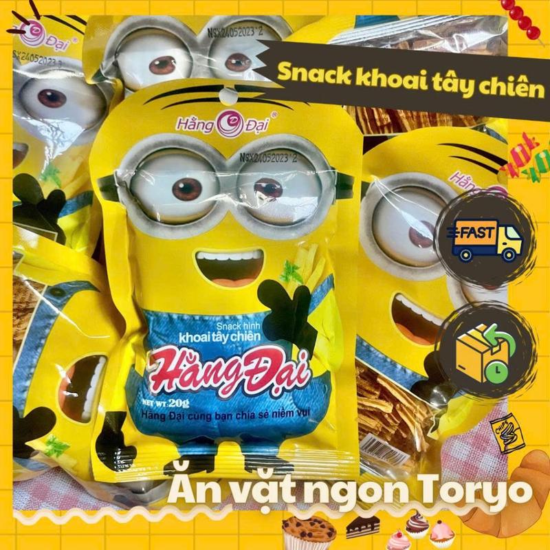 Combo Snack hình khoai tây chiên Hằng Đại