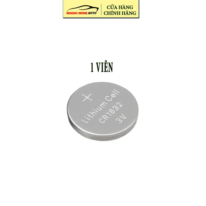 Pin Cúc Áo Lithium CR1632 3V 120mAh 4