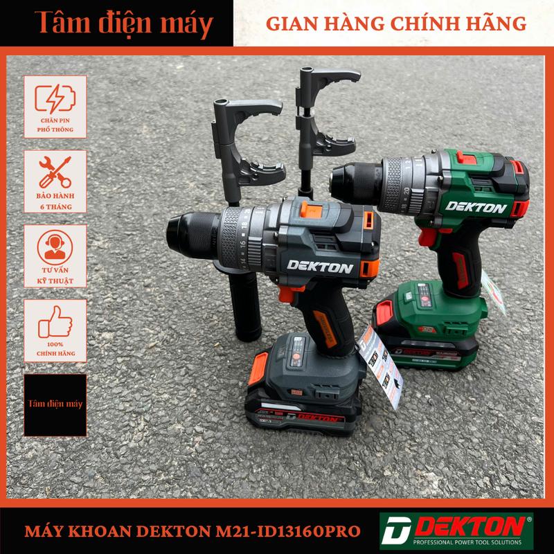 [Chính Hãng] Máy Khoan Pin Rút Lõi Dekton M21-ID13160 PLUS