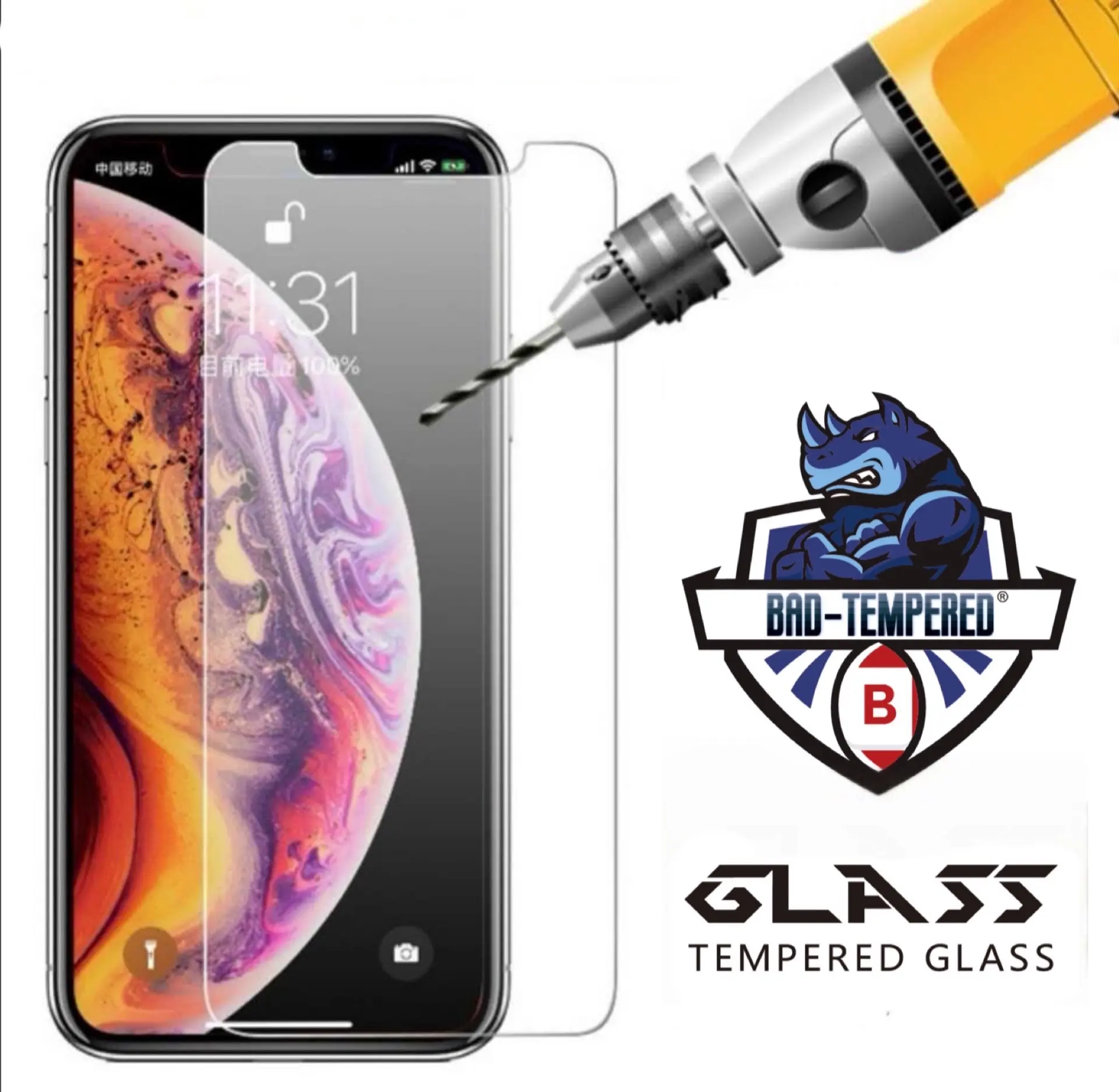 9H Tempered Glass for iPhone 16 15 14 13 12 11 Pro MAX X XS MAX XR 6 6s 7 8 Plus Screen Protector