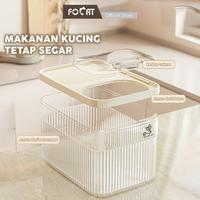 Gambar TP Focat Dispenser Penyimpanan Makanan Kucing  E84-E86 Pet Food Container Anti Debu / Tempat Penyimpanan Makanan Hewan - E84 - Kecil dari Focat Indonesia Kab. Tangerang 5 Tokopedia