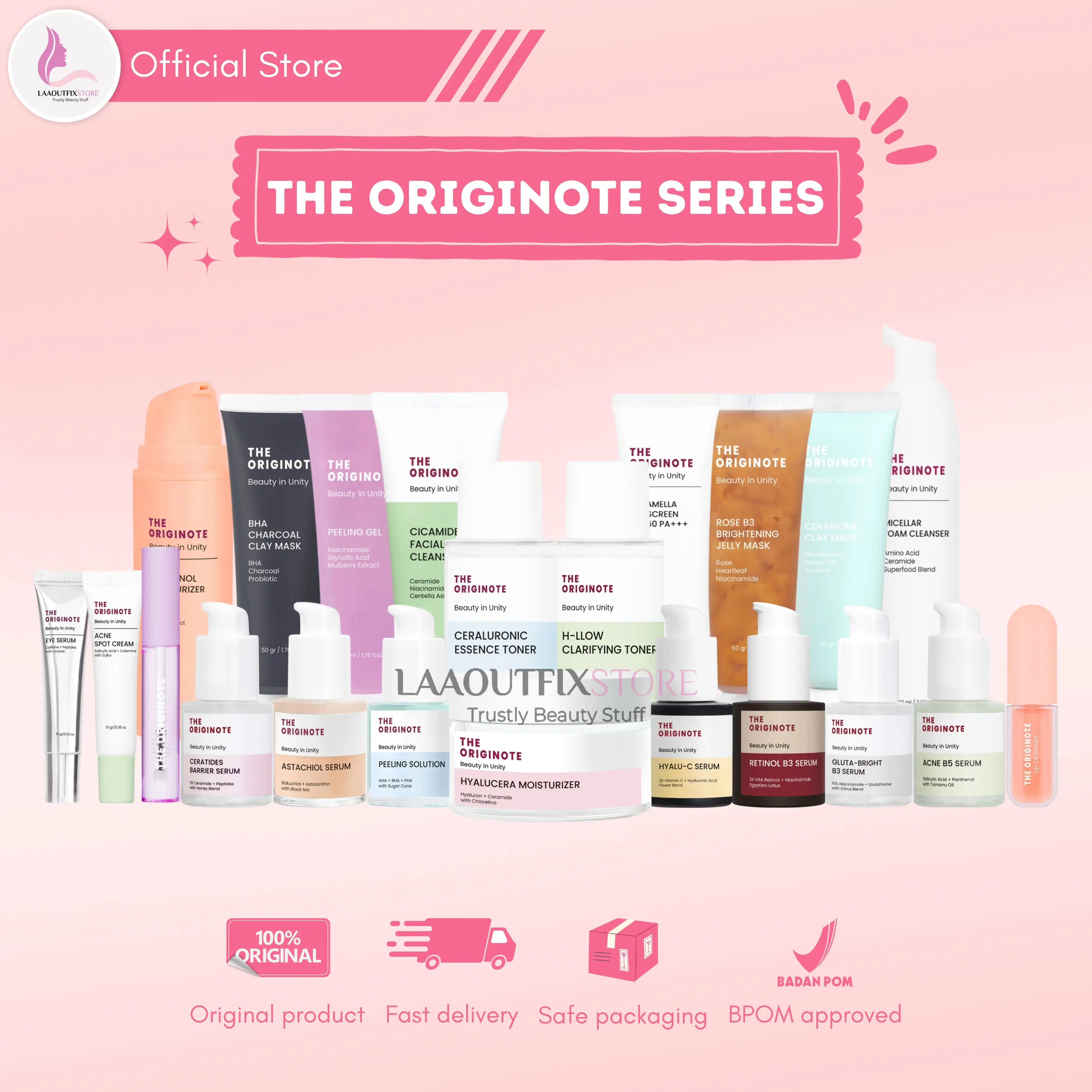 (READY STOCK) THE ORIGINOTE SERIES Cleanser Facial
