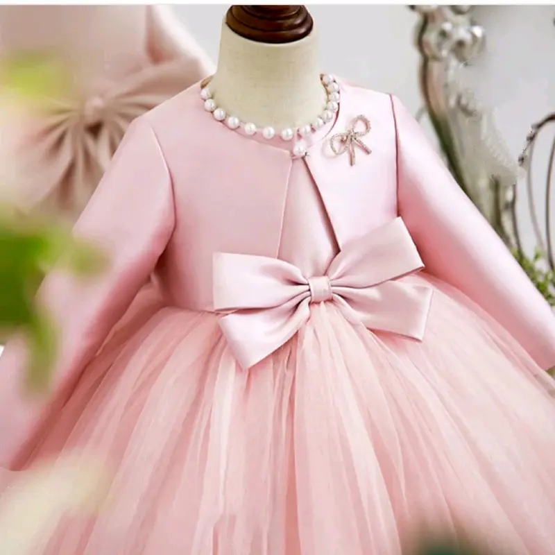 Baju Ultah anak Premium / dress pesta anak / gaun anak perempuan / dres mewah / baju anak perempuan 7 tahun / pakaian anak perempuan / baju bayi /  dres tutu / gaun anak mewah / Cewek Balita Bayi Bayi Baru lahir Lembut Nyaman Balita Cewek 3