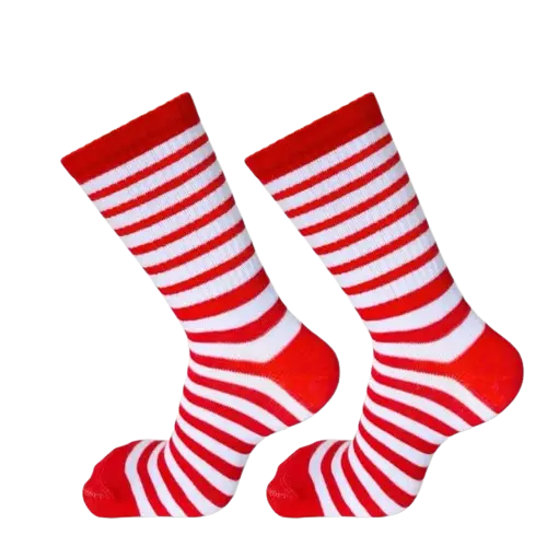 KAOS KAKI PRIA OLDSCHOOL POLOS STRIP ZEBRA - OLDSCHOOL SKATE TEBAL DISTRO