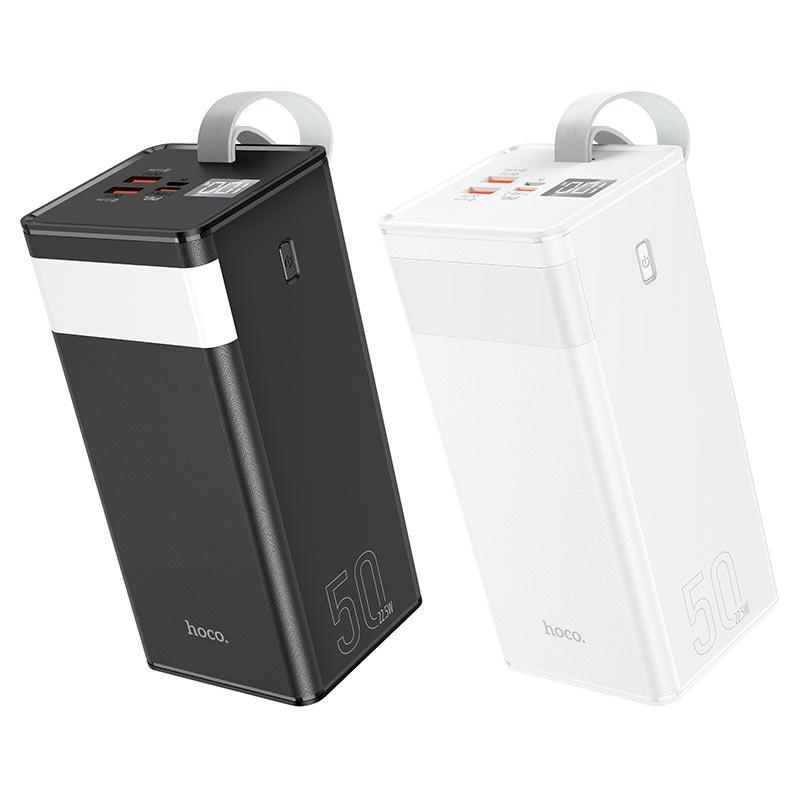  Pin dự phòng sạc nhanh Hoco J86A 50000mAh 2 cổng USB QC 3.0 22.5W và TypeC PD 20W Sạc 2 chiều 
