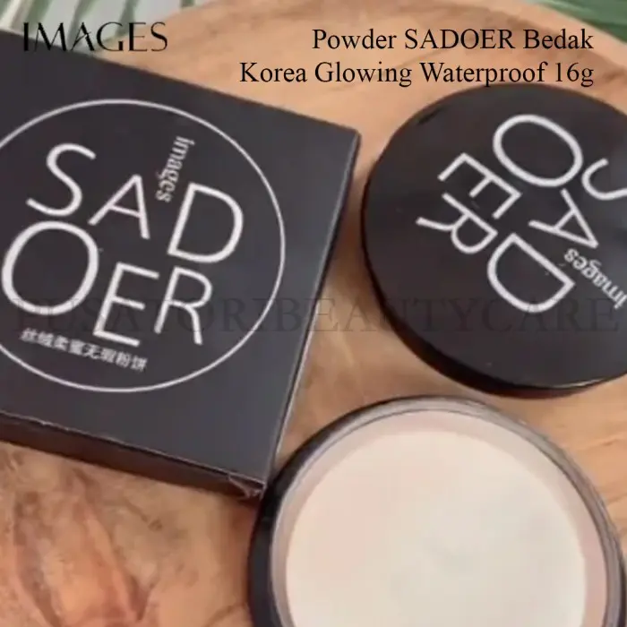 IMAGES Powder SADOER Bedak Korea Glowing Waterproof  16g