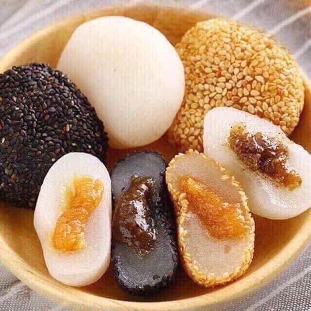 1Kg Bánh Mochi Tròn Mix Sẵn Các Vị (~35 chiếc) Food
