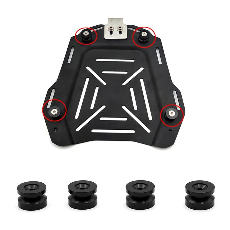 Product Introduction of Motorcycle Luggage Bushing Pad Universal 4Pcs Top Trunk Bracket Spacers 34