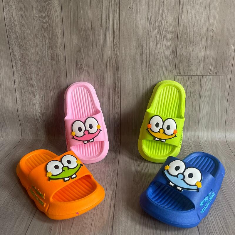 Dép Bé Trai/Bé Gái họa tiết mới xinh xắn, đáng yêu, dễ thương hàng Quảng Châu loại đẹp đi êm nhẹ HLJ-112 LE11 - cham mới 0