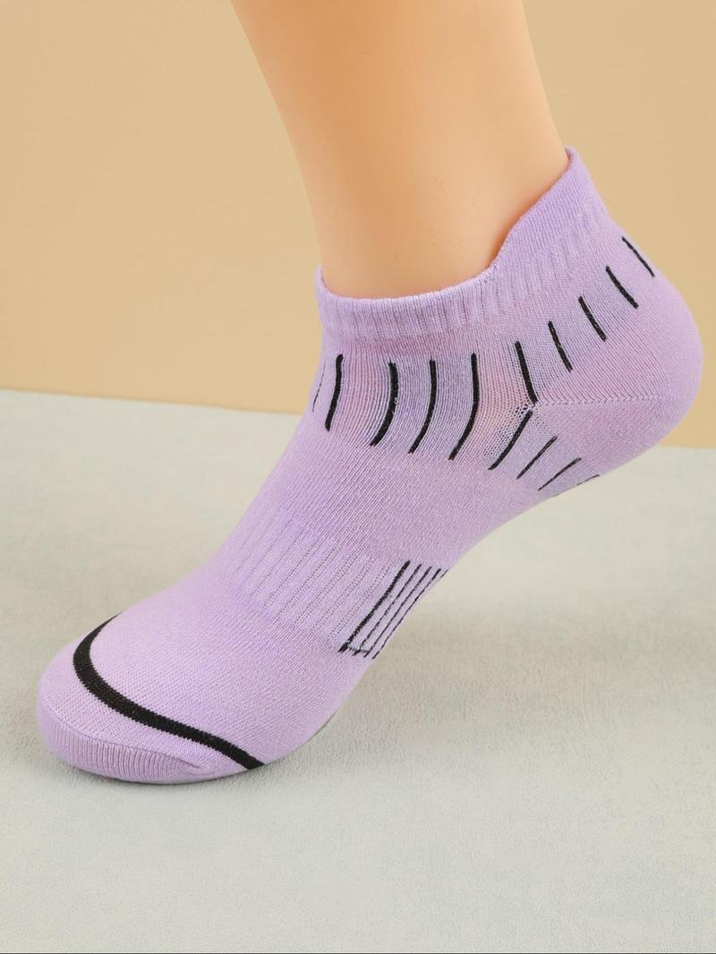 Product Introduction of Women's Solid Ankle Socks, Casual Comfortable Breathable Low Cut Socks for Daily Wear, Multipack Knit Socks for All Seasons 2