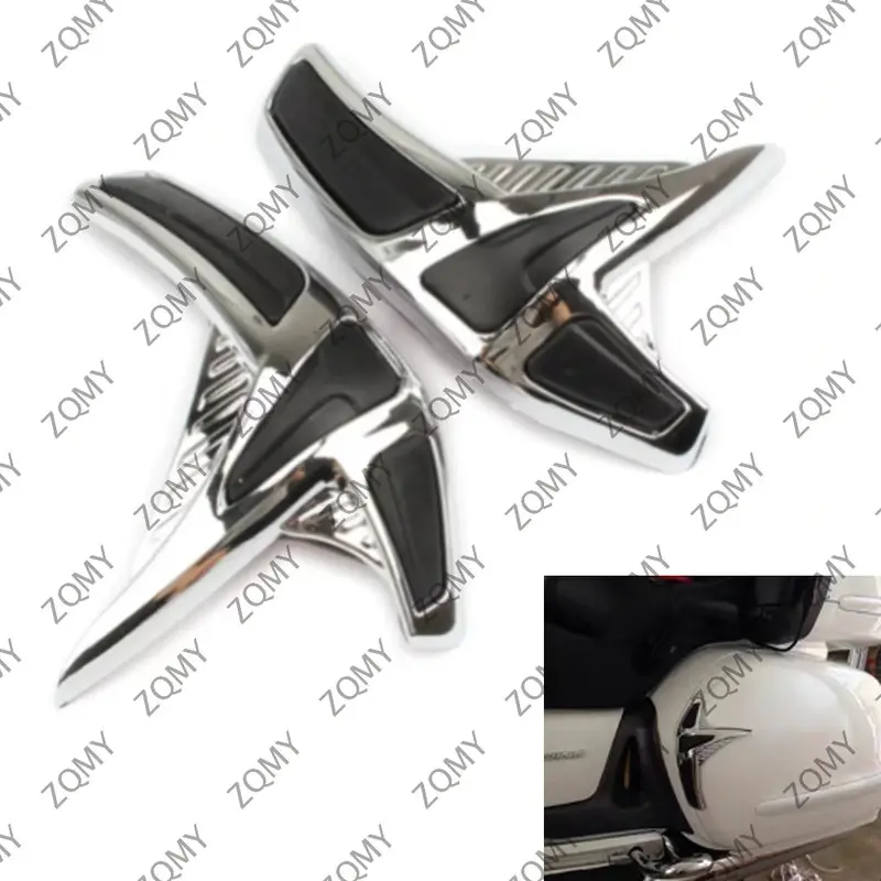 Motorcycle Fairing Front Scuff Protectors Cover Trim Decoration For Honda Goldwing GL1800 GL 1800 2001 2002 2003 2004 2005-2011