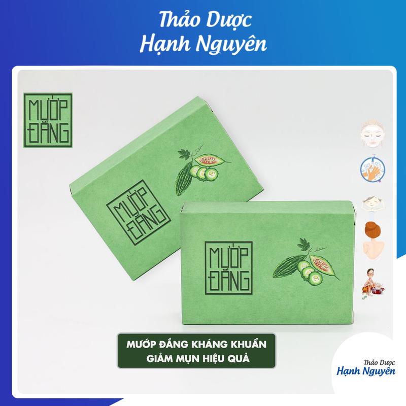 Xà Bông Mướp Đắng 100gram, Xà Phòng Thảo Dược Mát Da Ngừa Mụn