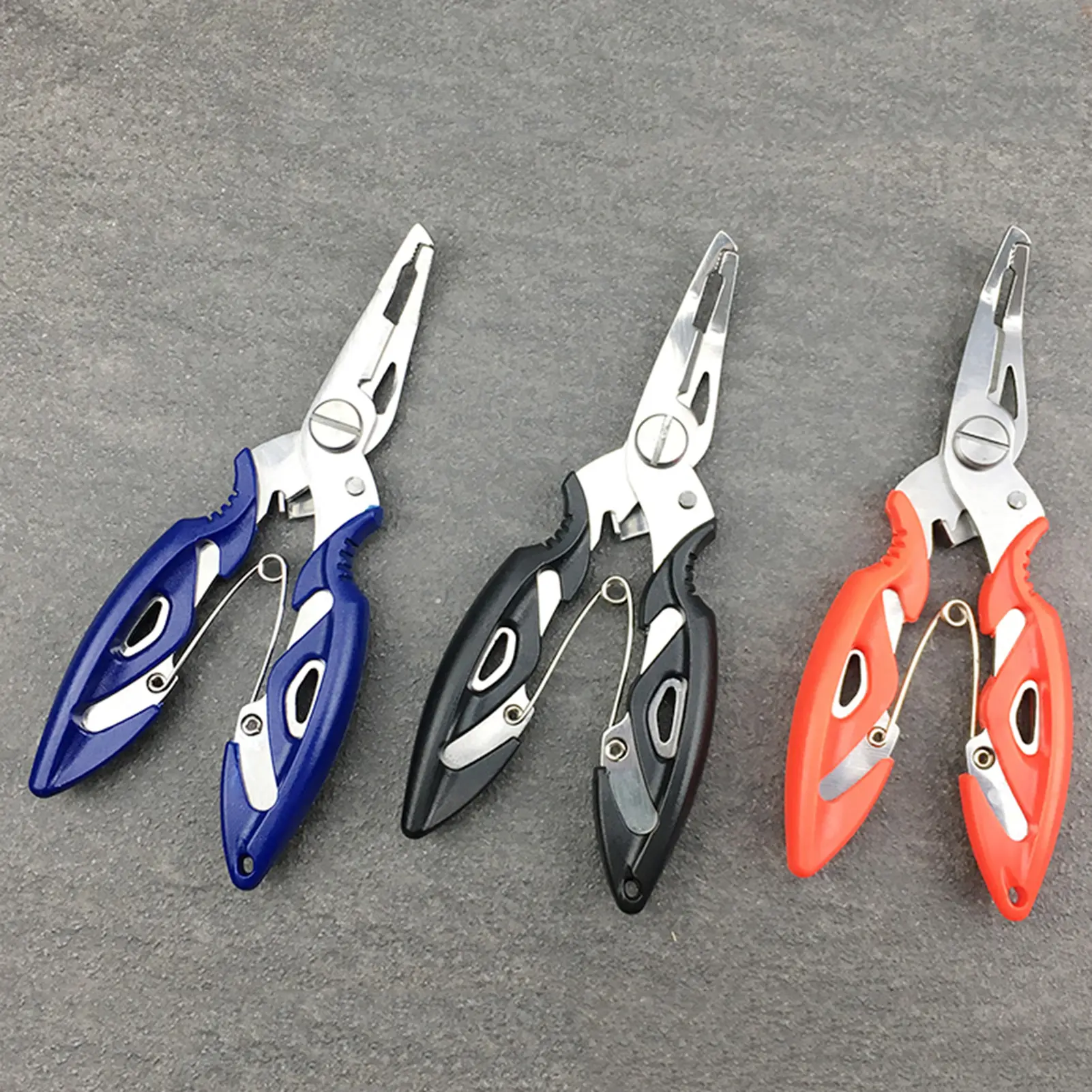 Swazsdk Fishing Pliers Sharp Use Easily Stainless Steel Stainless Steel Fishing Pliers for Outdoor
