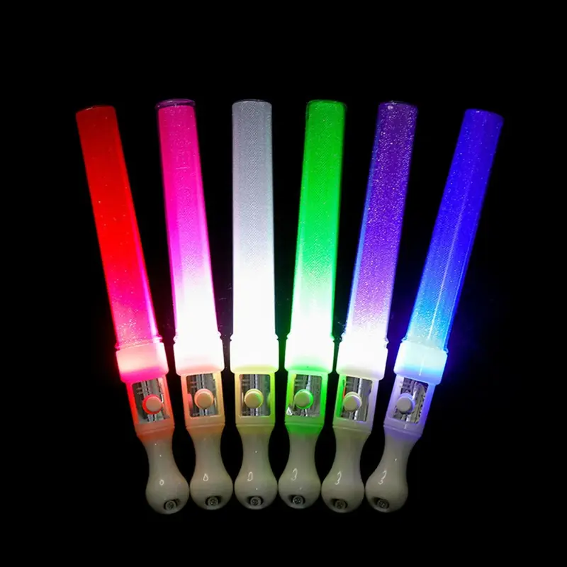 Gậy Đèn Led Nhấp Nháy Nhiều Màu Sắc, 3 Chế Độ, Phát Sáng Trong Bóng Tối, Đồ Dùng Tiệc Tùng 6