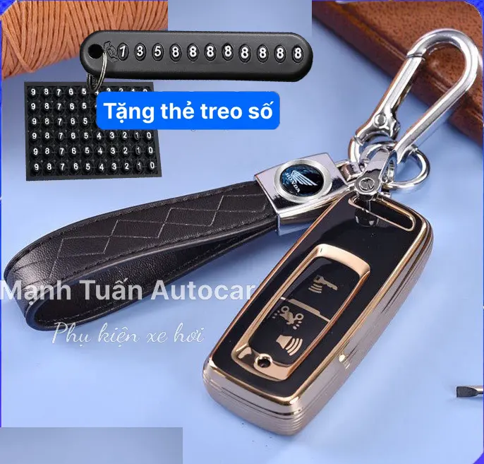 Ốp chìa khóa xe máy Smartkey Ab 2023 , Honda 2022 Vision, SH Mode, Air Blade, Lead, tặng móc thẻ số