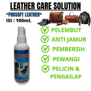 Pembersih jaket kulit berbahan kulit asli dan sintetis