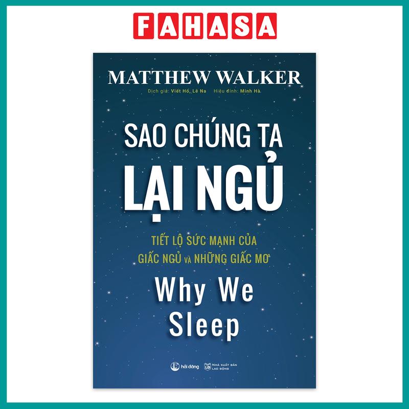 Sách - Sao Chúng Ta Lại Ngủ - Why We SLeep