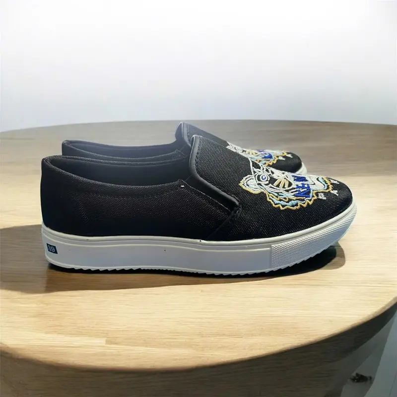 Giày Slipon Karl - Giày lười hình hoạ tiết thêu full size, giày thể thao nam phù hợp đi học đi chơi - Hottrend 4