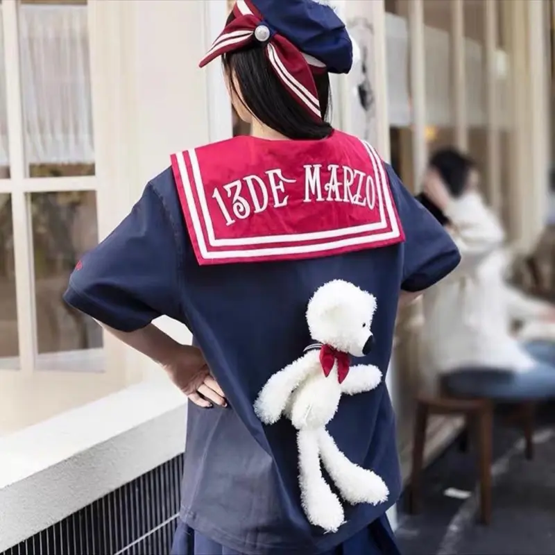 áo phông demazo thủy thủ Cotton 0